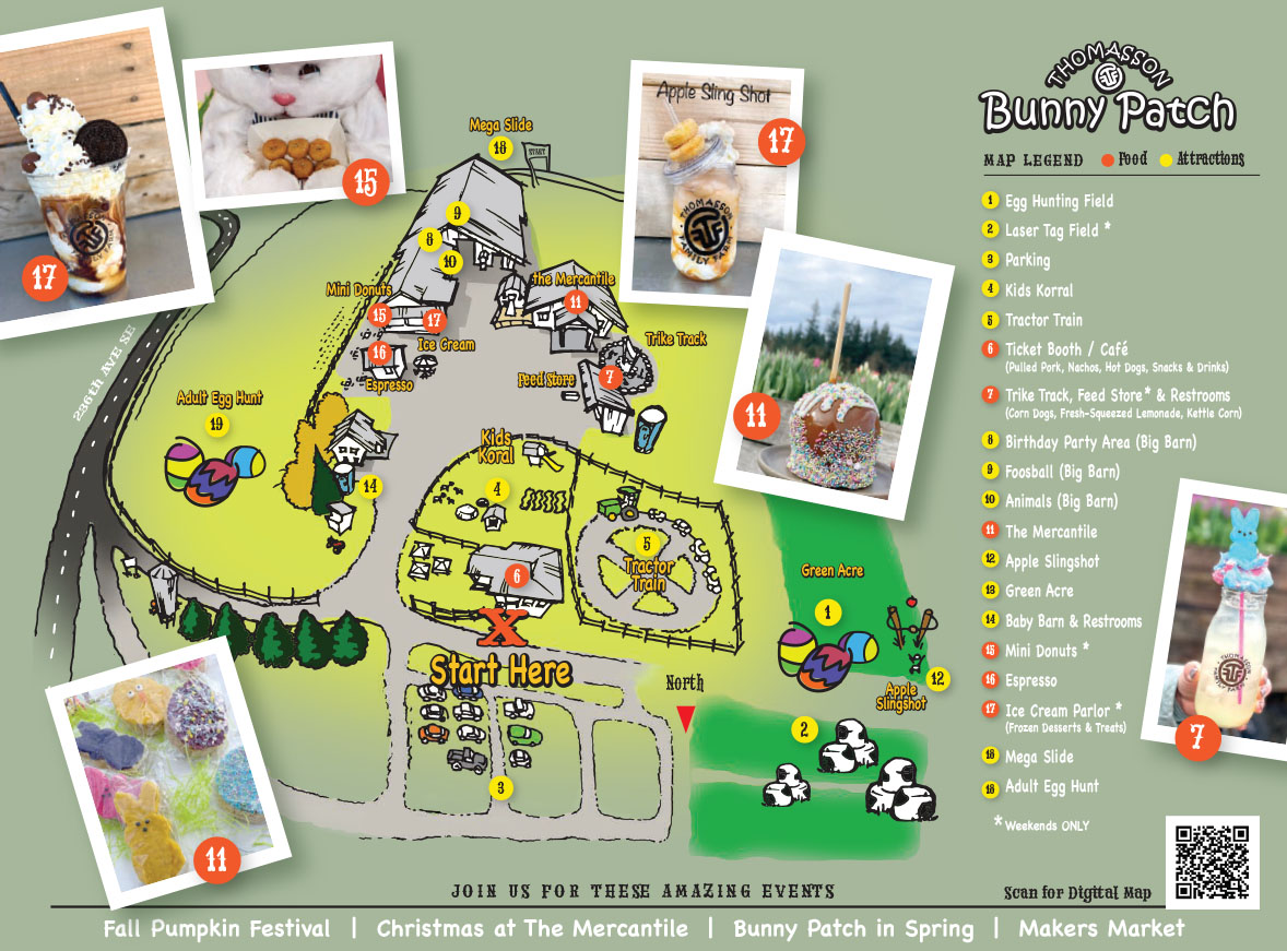Farm Map Thomasson Family Farm in Enumclaw